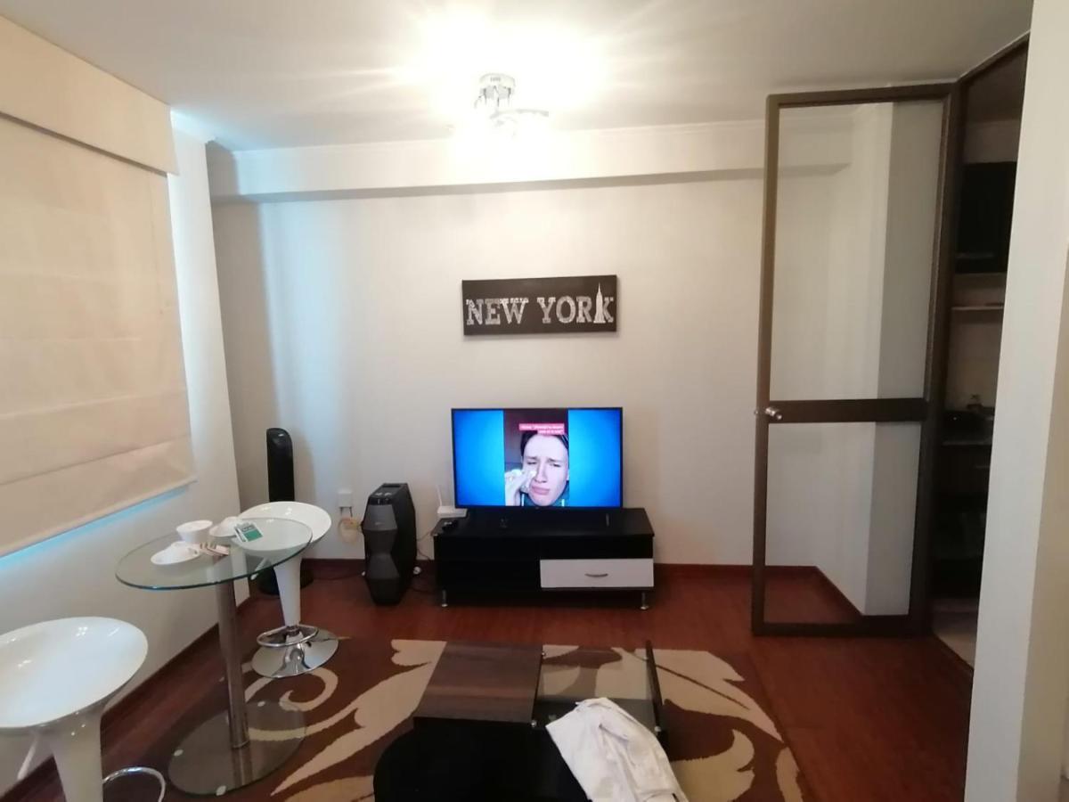 Departamento Estudio Full Equipado Wifi Cerca A Todo Lima Appartement Buitenkant foto